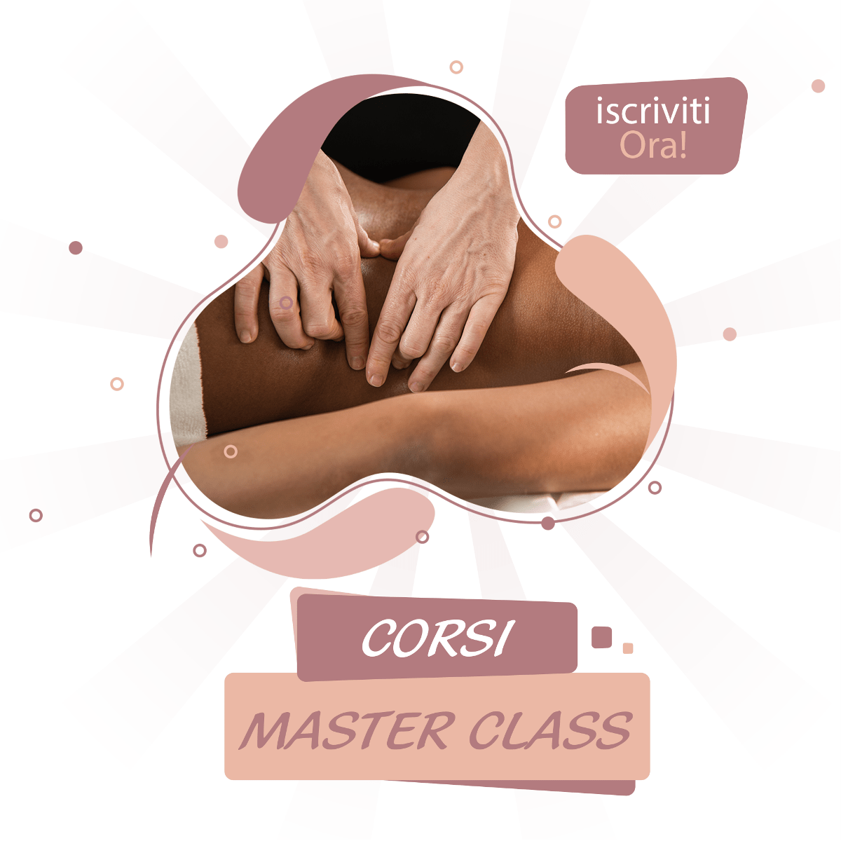 Corso massaggio fisiorelax del dorso